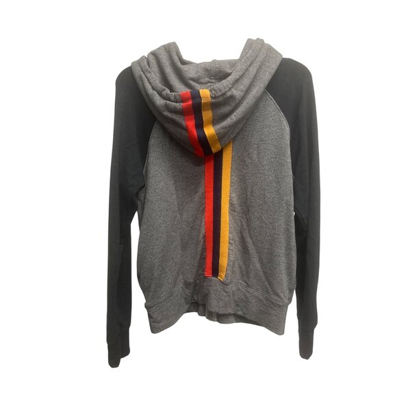 Sundry Gray Raglan Zip Hoodie - Picture 5 of 9